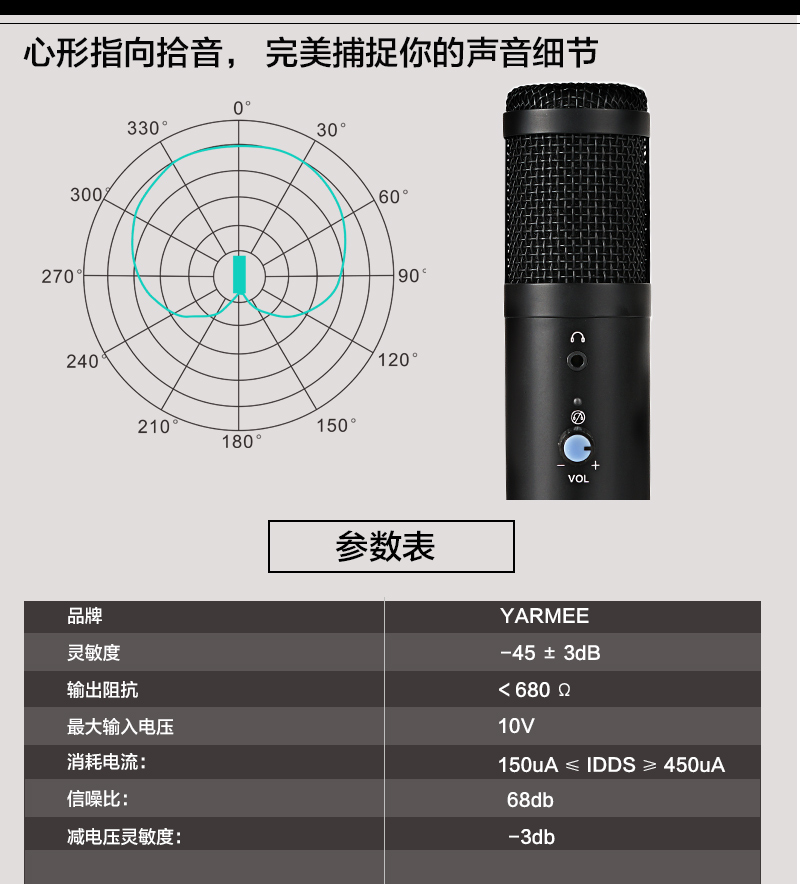 YR04 USB电脑话筒